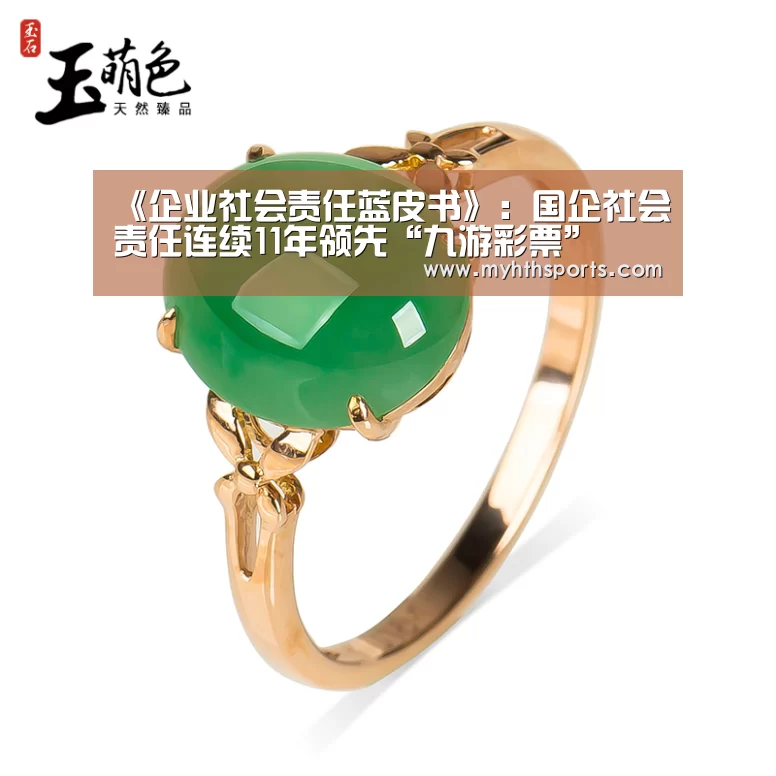 《企业社会责任蓝皮书》:国企社会责任连续11年领先“九游彩票”(图1) 九游棋牌